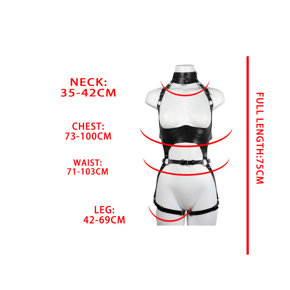 Women Leather Harness Sets Sex - đánh giá và giá Leather Work Harness