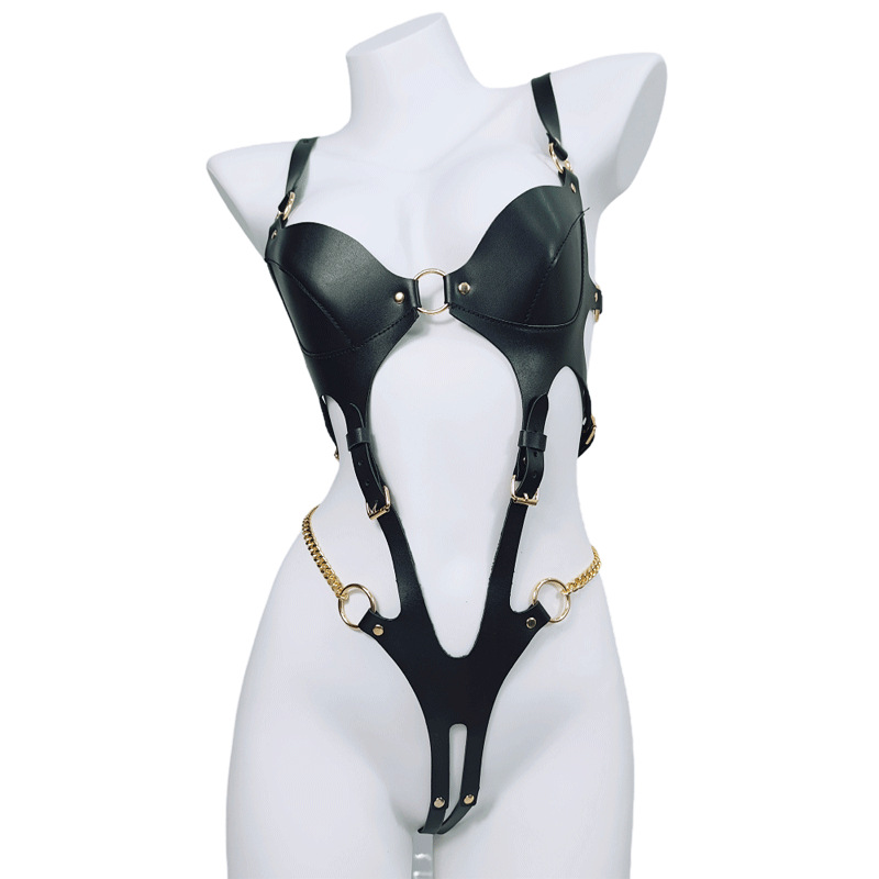 Goth Bondage Body Harness Holl - đánh giá và giá Leather Work Harness