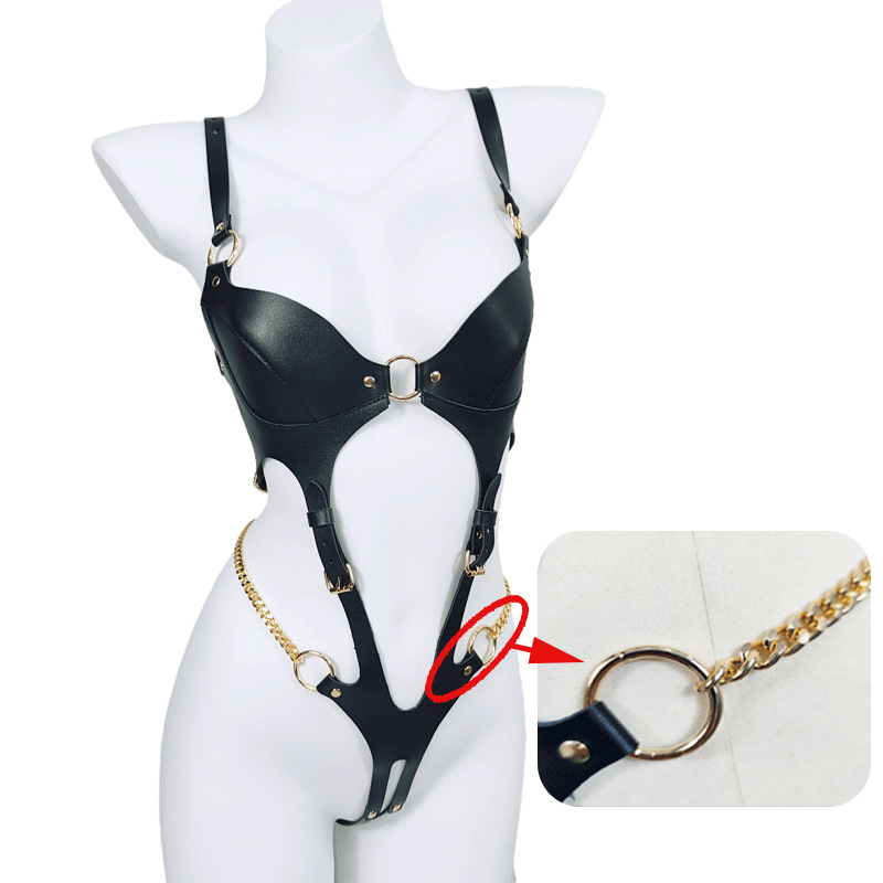 Goth Bondage Body Harness Holl - đánh giá và giá Leather Work Harness