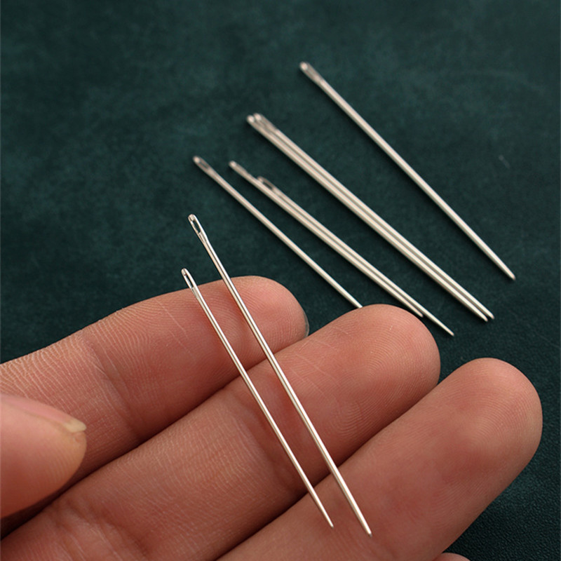6Pcs DIY May Kim Mắt Lớn Cùn K - đánh giá và giá Leather Needle Harness