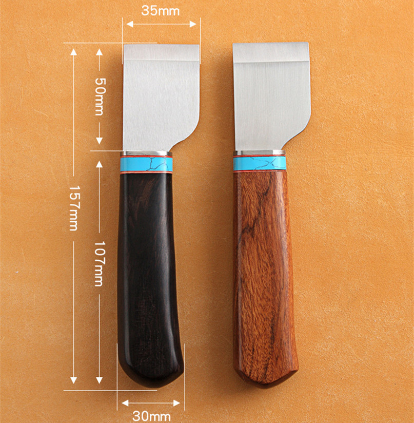 1PCS 3MM Dày 35MM Lưỡi Rộng Da - đánh giá và giá Leatherwork Knife