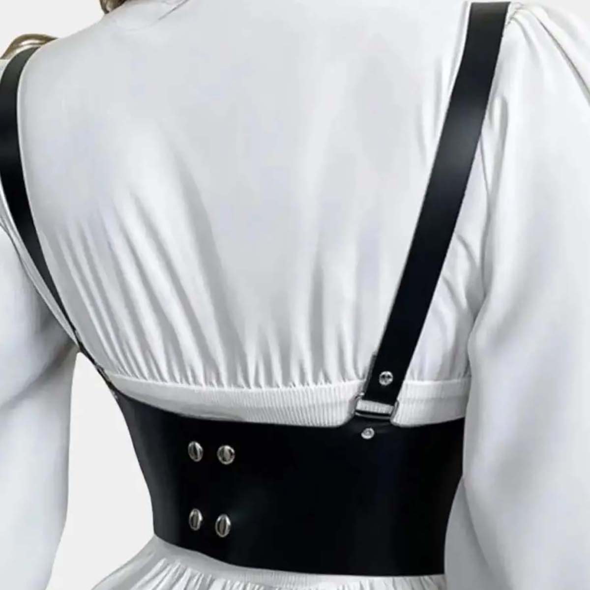 Women Fashion Belt Punk Waist- - đánh giá và giá Leather Work Harness