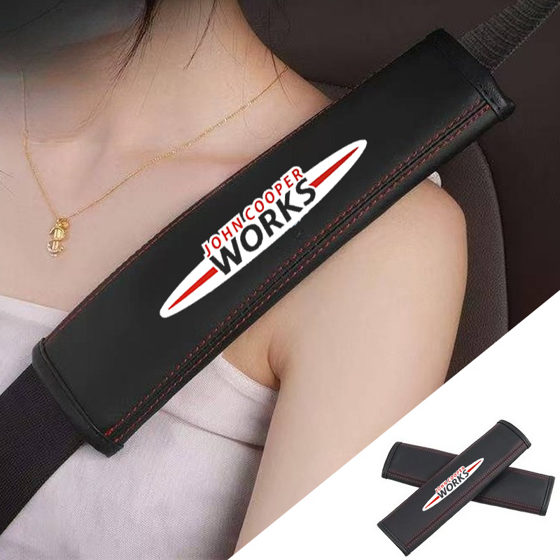 2pcs Car seat belt Nappa leath - đánh giá và giá Leather Works Near Me