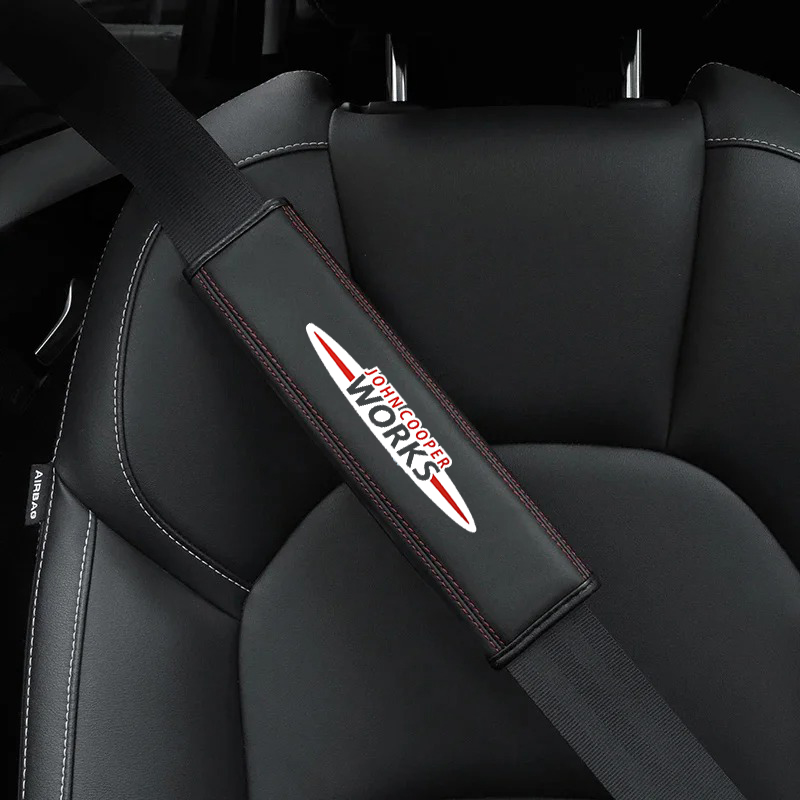 2pcs Car seat belt Nappa leath - đánh giá và giá Leather Works Near Me