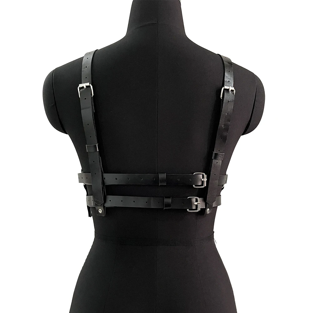 Sexy Lingerie for Women Chest  - đánh giá và giá Leather Work Harness