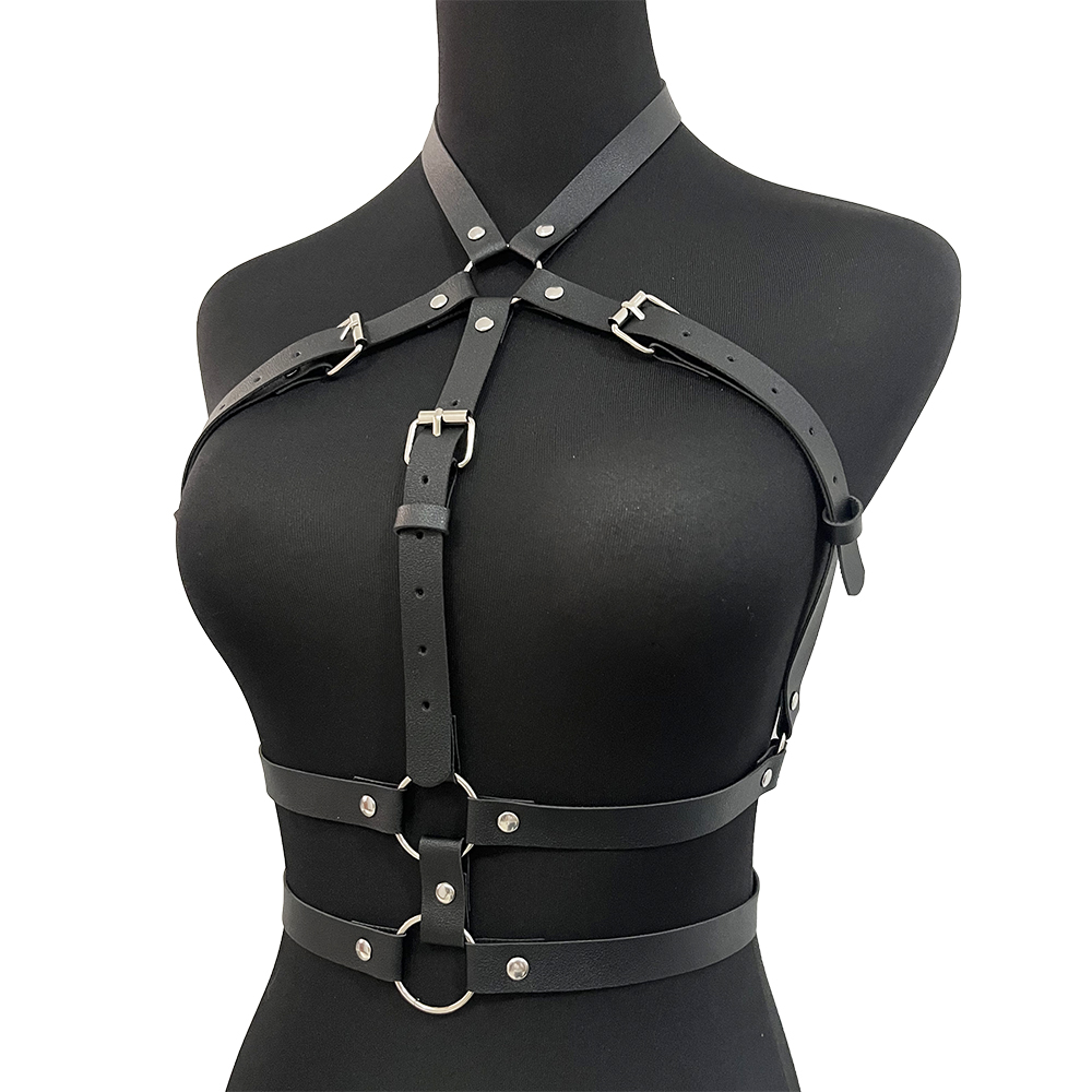 Sexy Lingerie for Women Chest  - đánh giá và giá Leather Work Harness