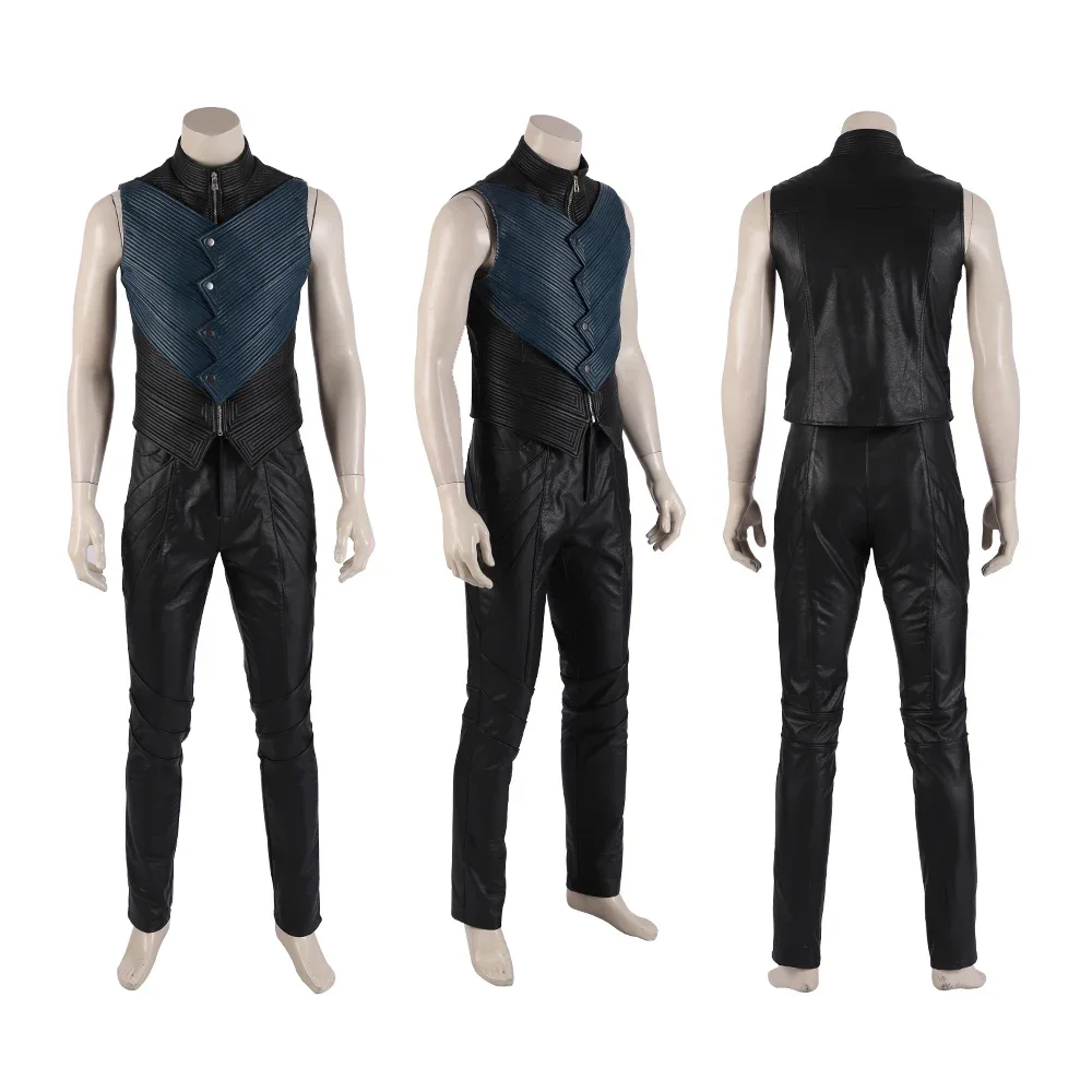 Game DMC 5 Vergil Cosplay Cost - đánh giá và giá Leather Work Vest