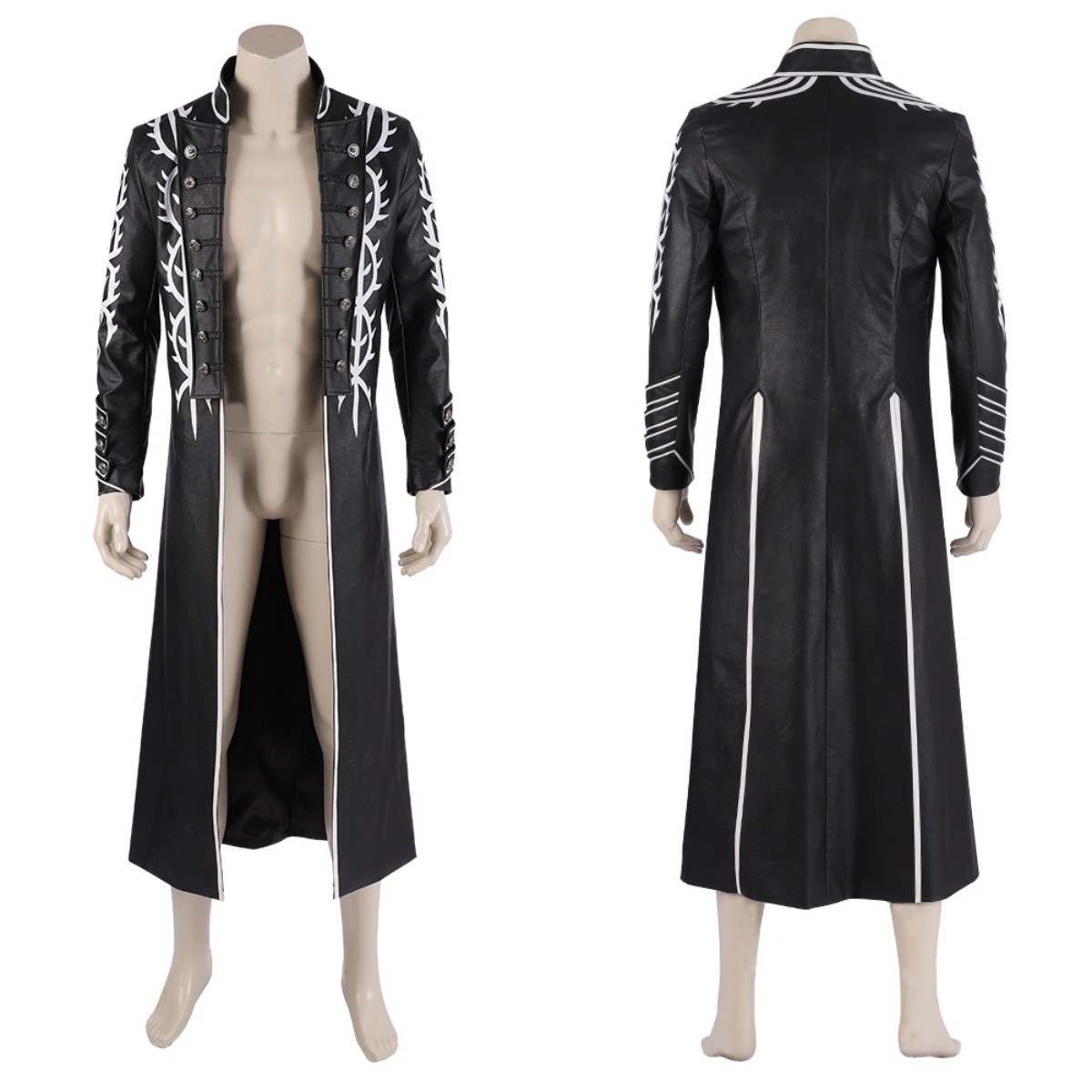 Game DMC 5 Vergil Cosplay Cost - đánh giá và giá Leather Work Vest