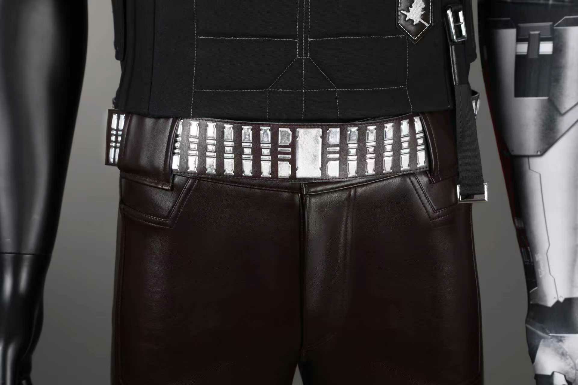 Johnny silverhand Cosplay Cost - đánh giá và giá Leather Work Vest