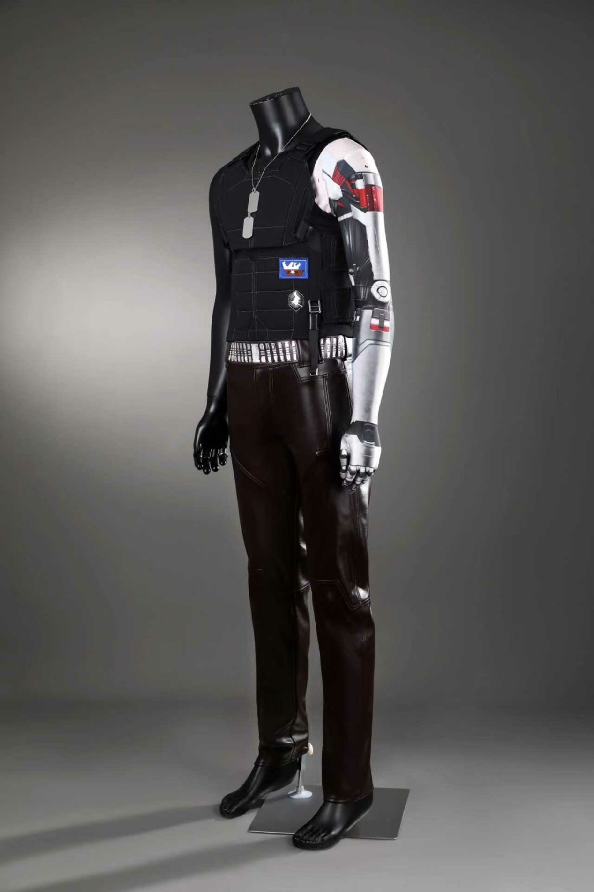 Johnny silverhand Cosplay Cost - đánh giá và giá Leather Work Vest