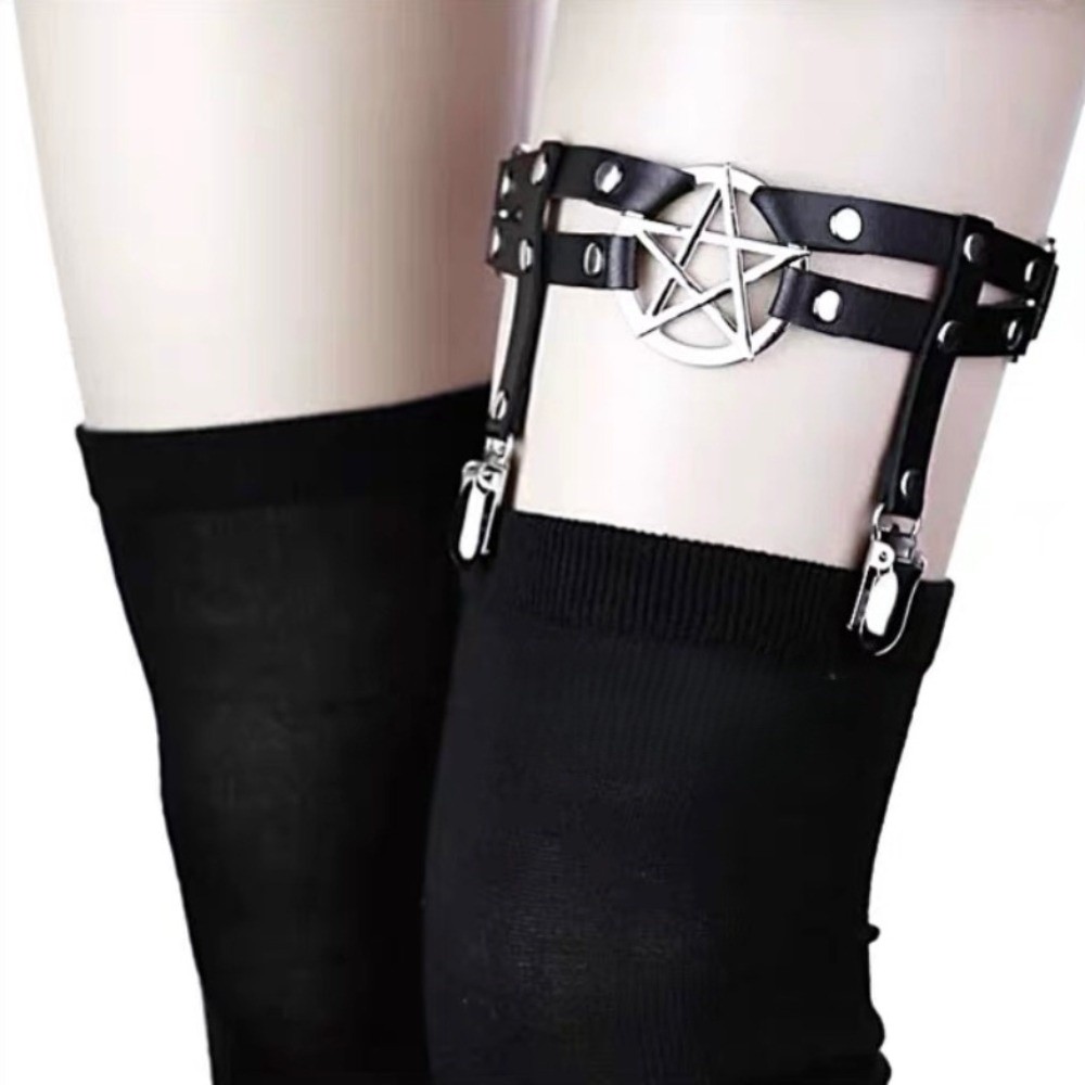 Cool Adjustable Pentagram Leg  - đánh giá và giá Leather Work Harness