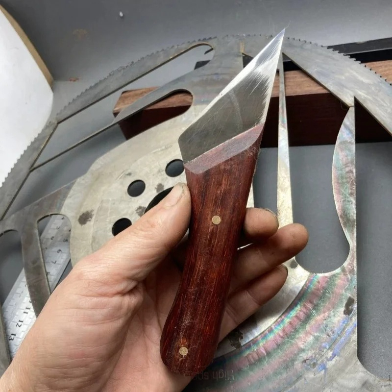 17CM Powder High-speed Steel W - đánh giá và giá Leatherwork Knives