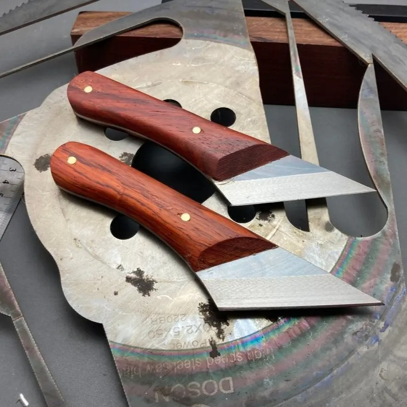 17CM Powder High-speed Steel W - đánh giá và giá Leatherwork Knives