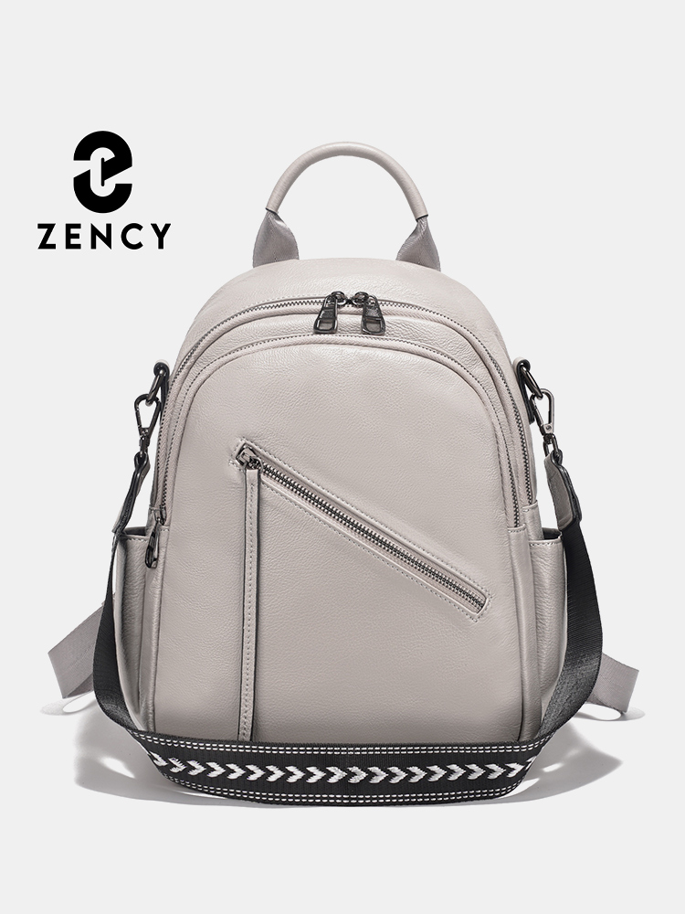 Zency Women's Genuine Leather  - đánh giá và giá Leather Work Womens Backpack