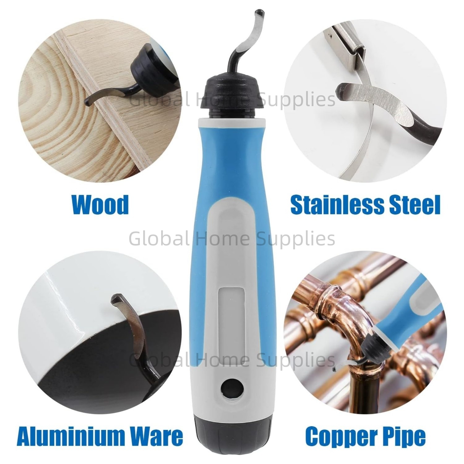 Hand Deburring Tool Kit with 4 - đánh giá và giá Swivel Knife Tool