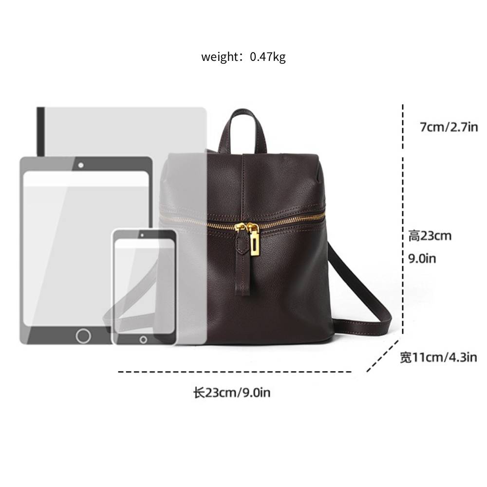 Zency Vintage Classic Bag Wome - đánh giá và giá Leather Work Womens Backpack