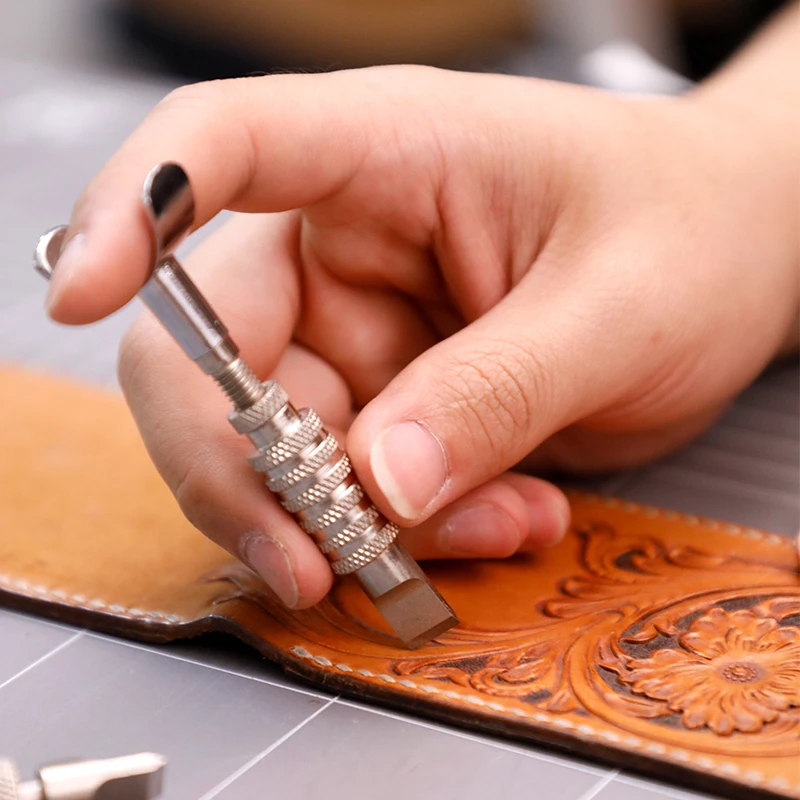 1PC Stainless Steel Leather Ca - đánh giá và giá Swivel Knife Tool