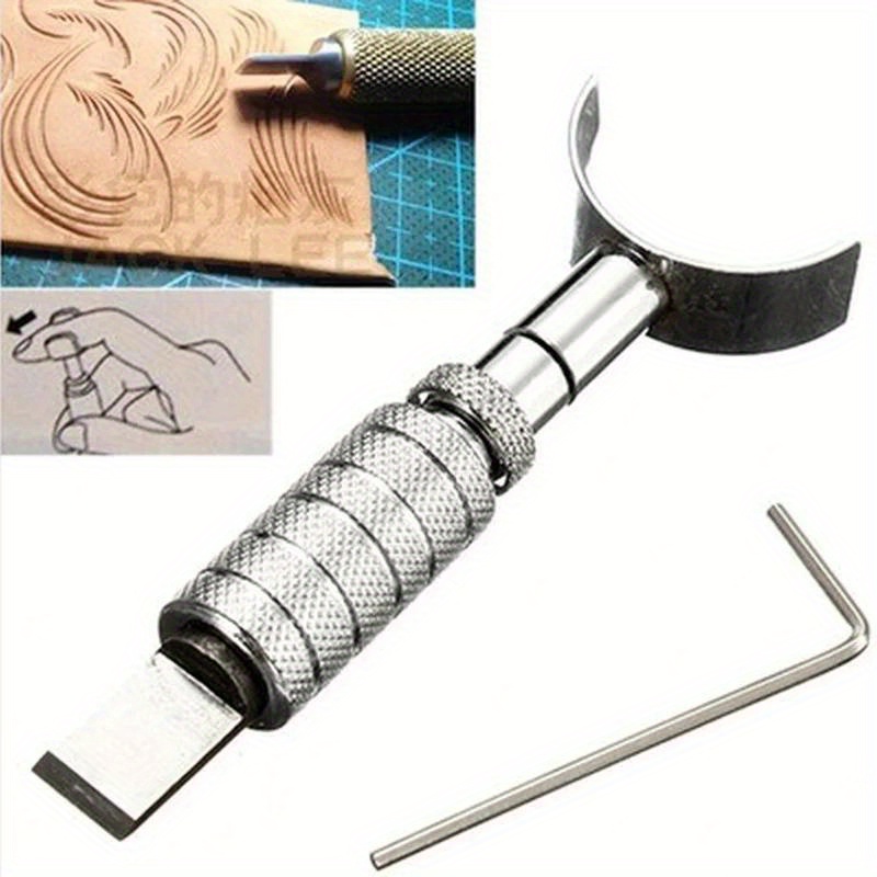 1PC Stainless Steel Leather Ca - đánh giá và giá Swivel Knife Tool