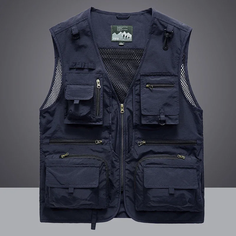 Nam Mùa Hè Chất Dỡ Áo Chiến Th - đánh giá và giá Leather Work Vest