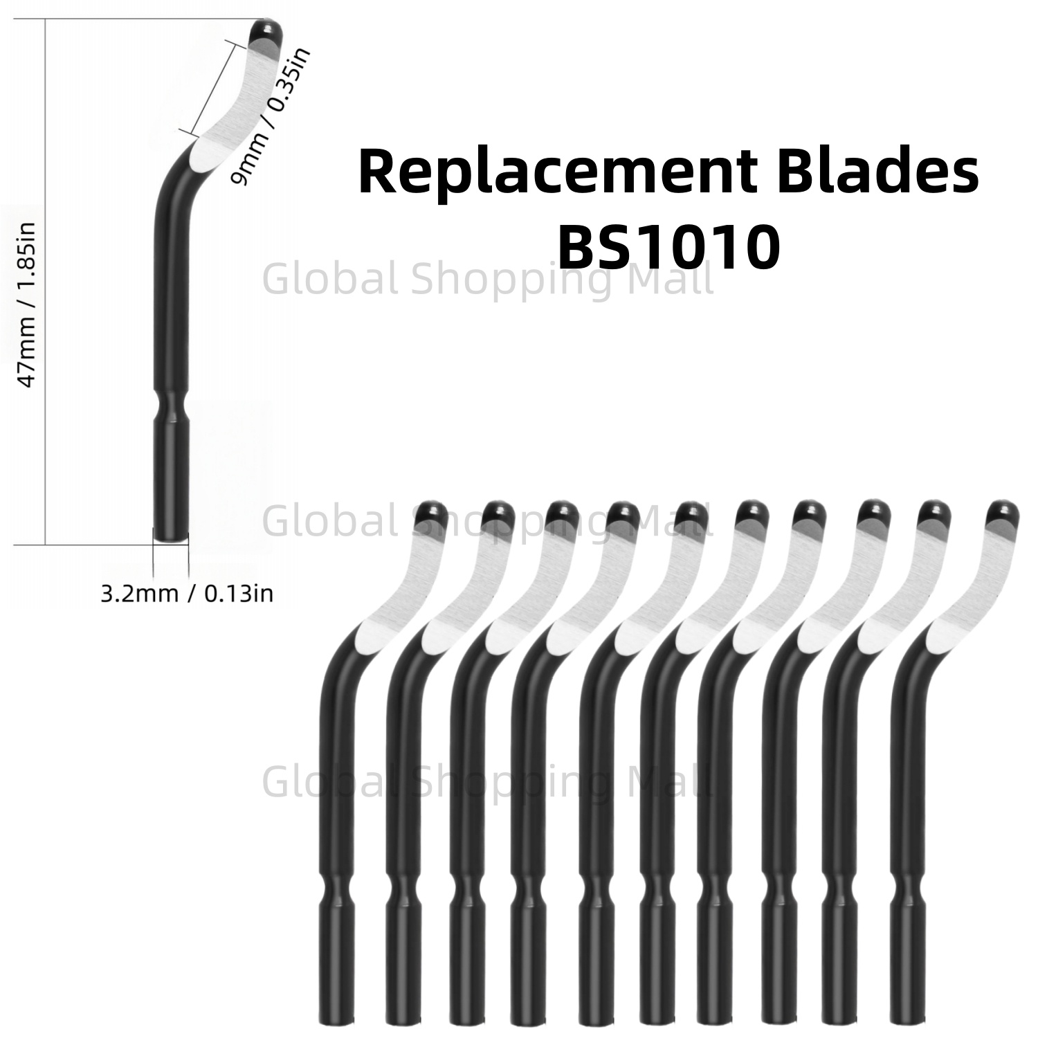 10PCS Swivel Blades 360 Degree - đánh giá và giá Swivel Knife Tool