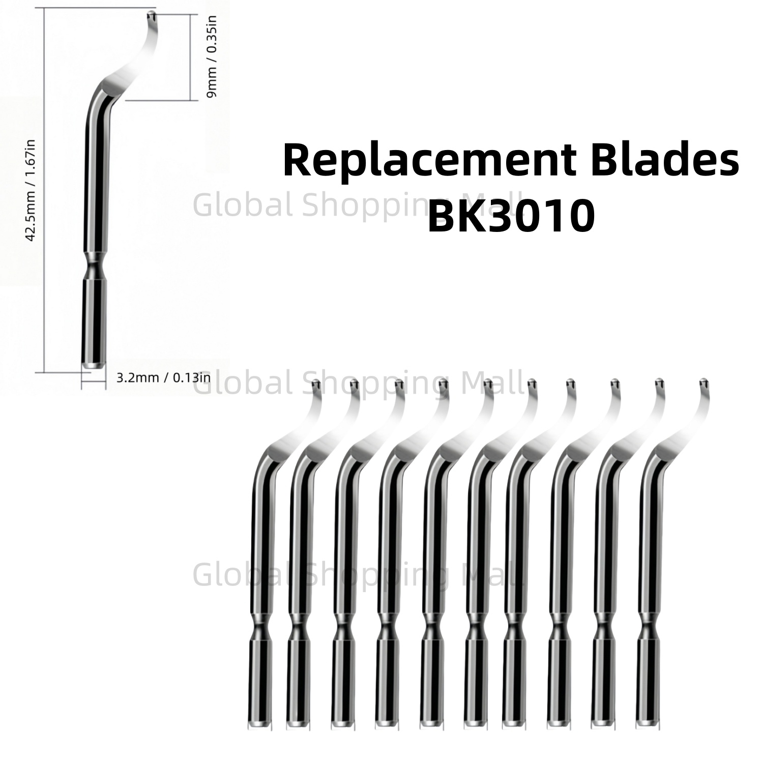 10PCS Swivel Blades 360 Degree - đánh giá và giá Swivel Knife Tool