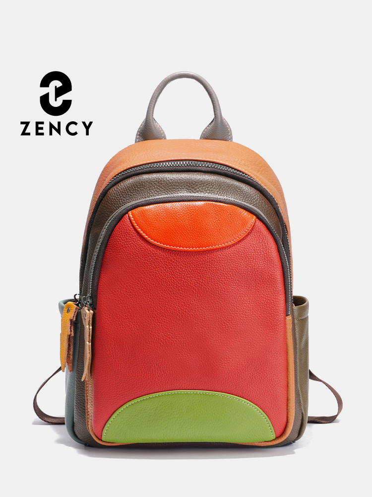 Zency Women's Genuine Leather  - đánh giá và giá Leather Work Womens Backpack