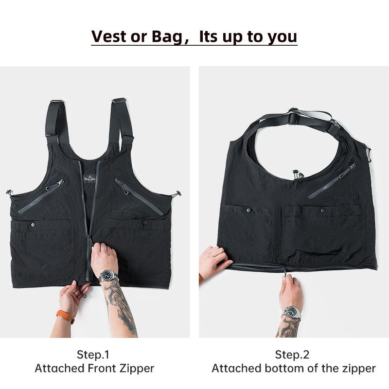 Maden 2023 New Design Male Cas - đánh giá và giá Leather Work Vest