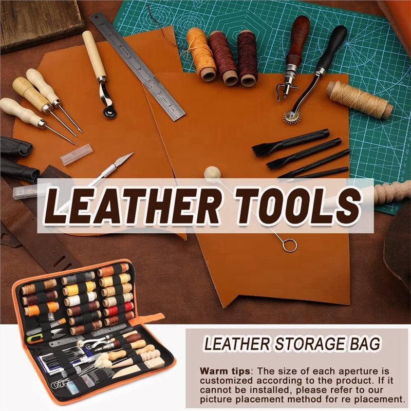 A59Z-Waxed Thread, Groover, Aw - đánh giá và giá Beginner Leatherwork Kit