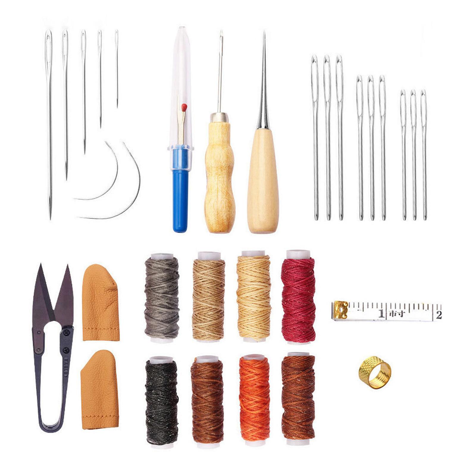 32x Leather Tools Kit Leather  - đánh giá và giá Beginner Leatherwork Kit