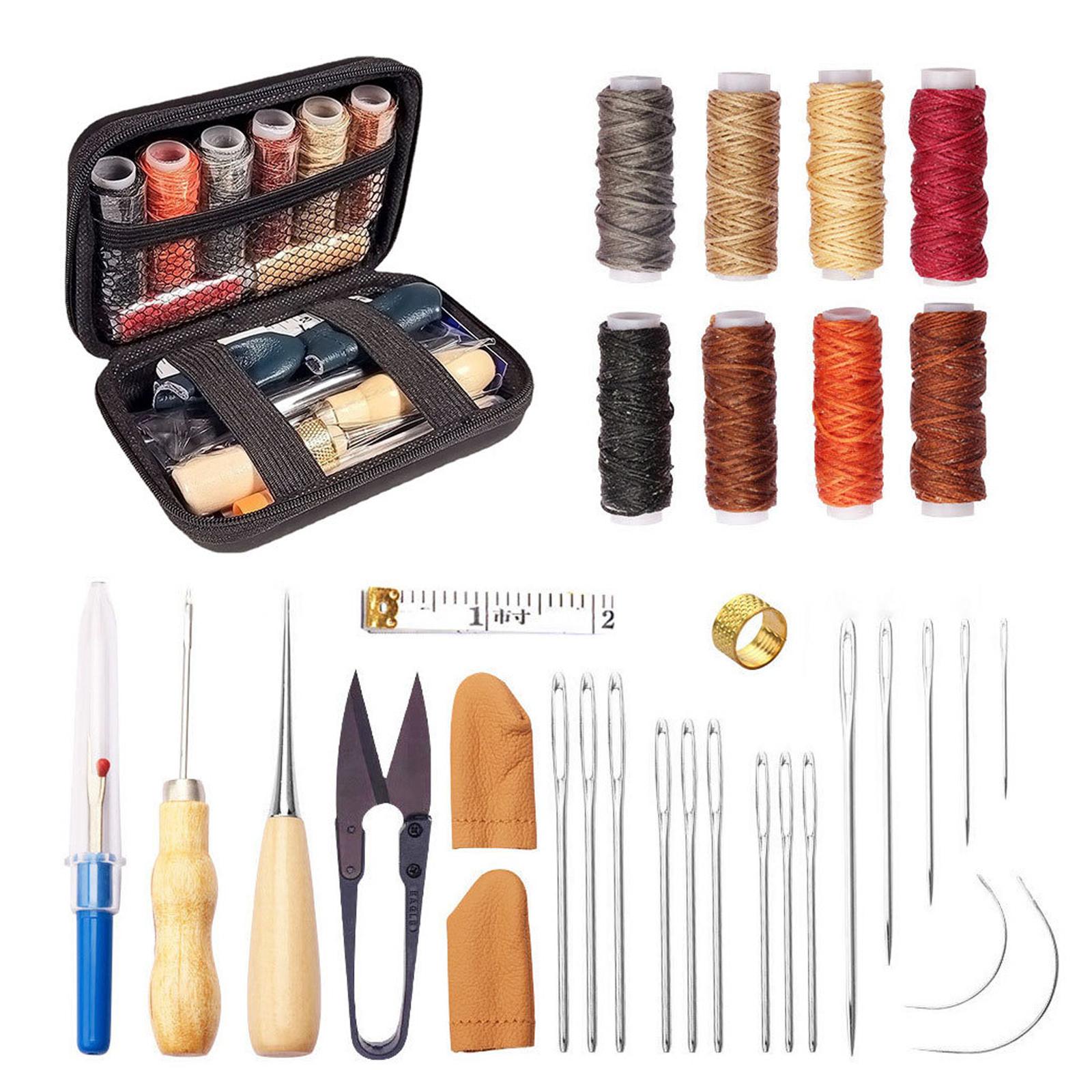 32x Leather Tools Kit Leather  - đánh giá và giá Beginner Leatherwork Kit