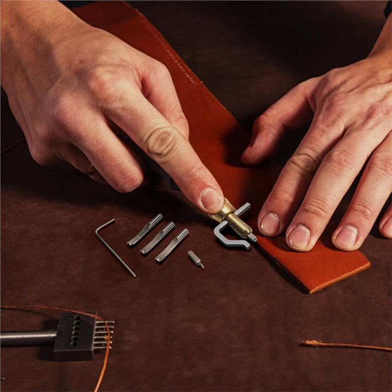 ABYN-Leather Craft Tools Kit W - đánh giá và giá Swivel Knife Tool