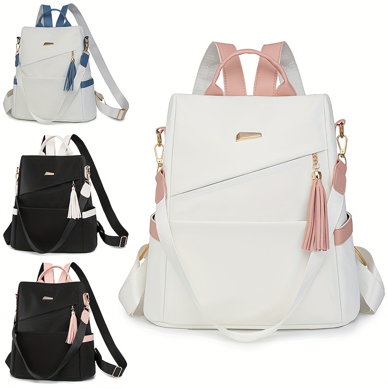 Fashionable Soft Leather Anti  - đánh giá và giá Leather Work Womens Backpack