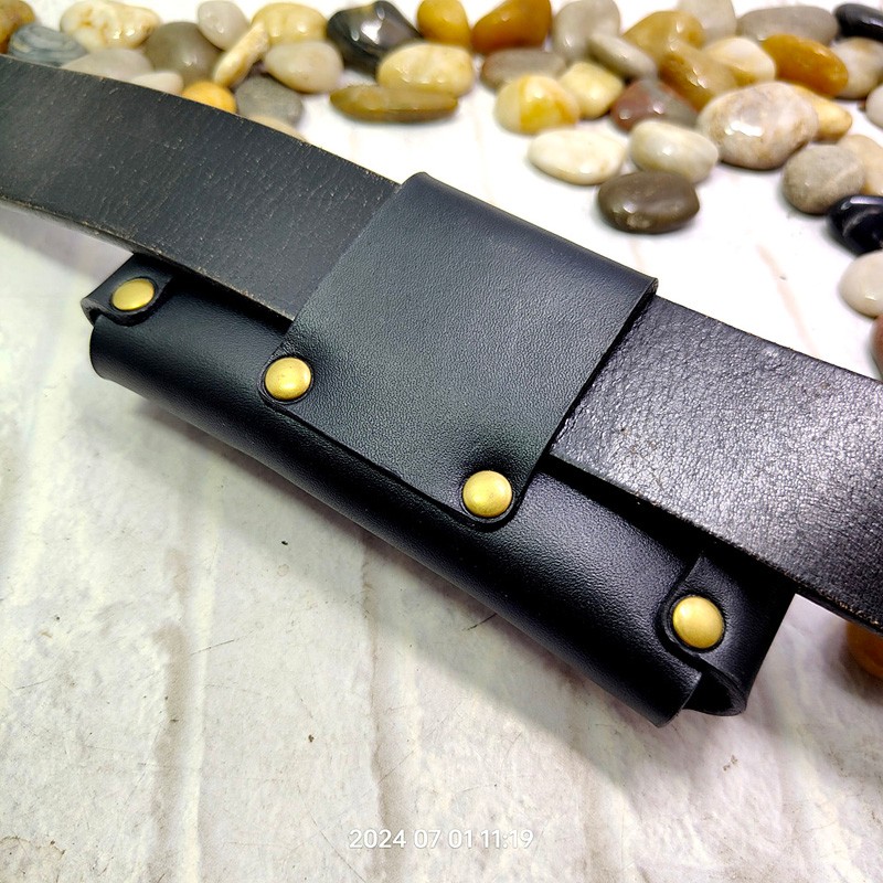 Horizontal Folding Knife Holst - đánh giá và giá Leatherwork Knives