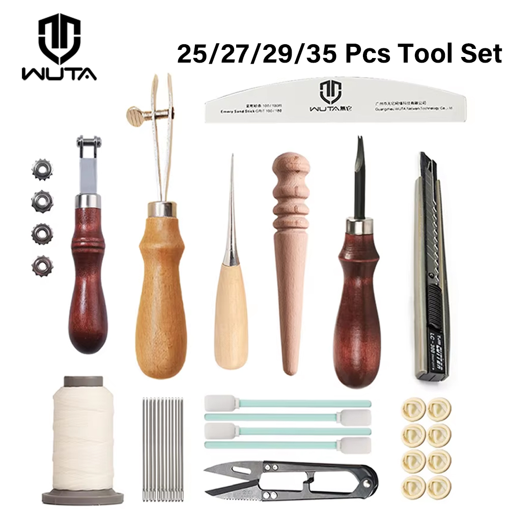 Wuta Chuyên Nghiệp Da Thủ Công - đánh giá và giá Beginner Leatherwork Kit