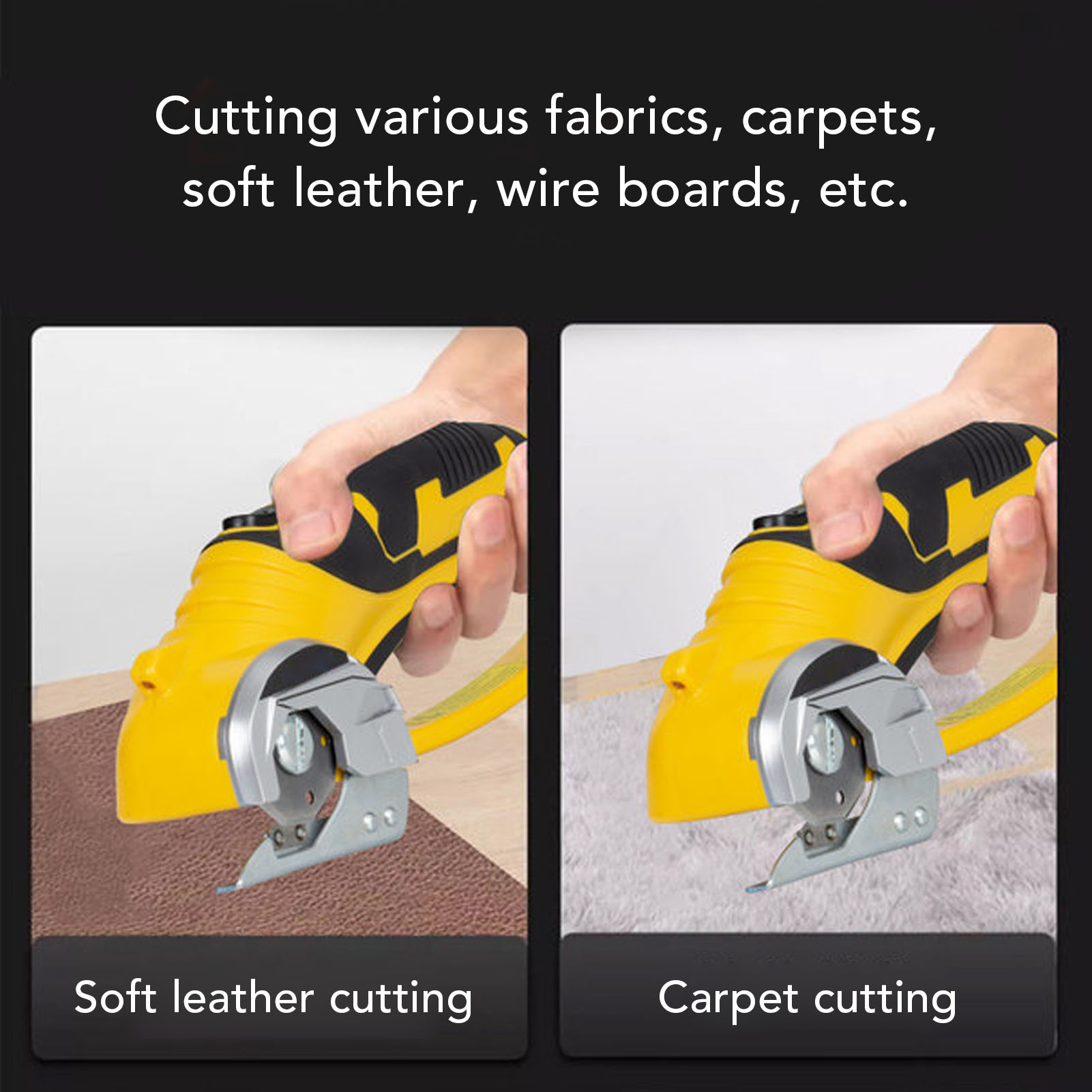 Cordless Carpet Scissors Handh - đánh giá và giá Leatherwork Knives