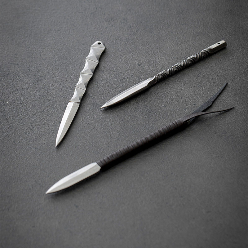 Stainless Steel Tea Knife with - đánh giá và giá Leatherwork Knives
