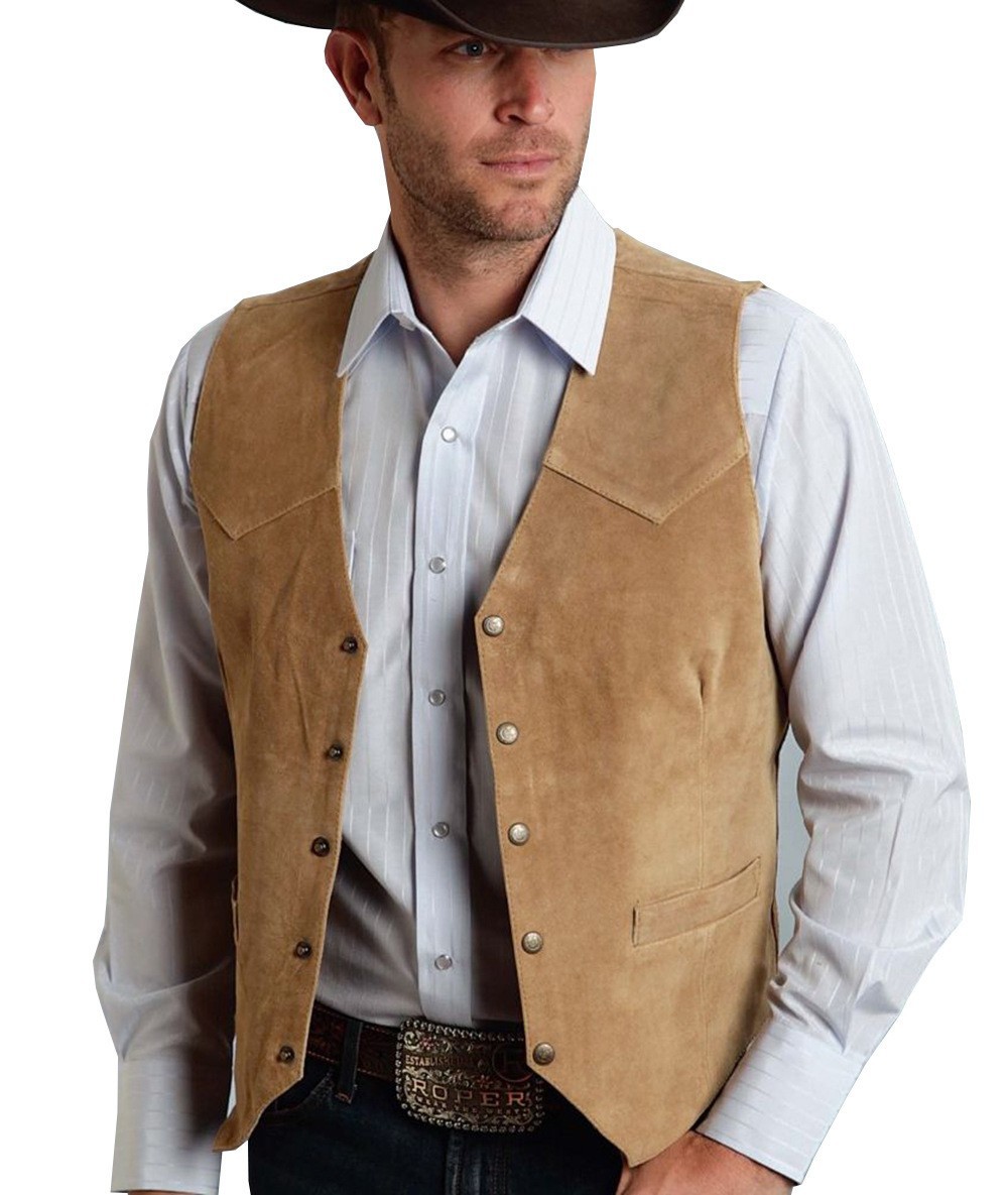 2026 Men Vest Gold Suede Leath - đánh giá và giá Leather Work Vest