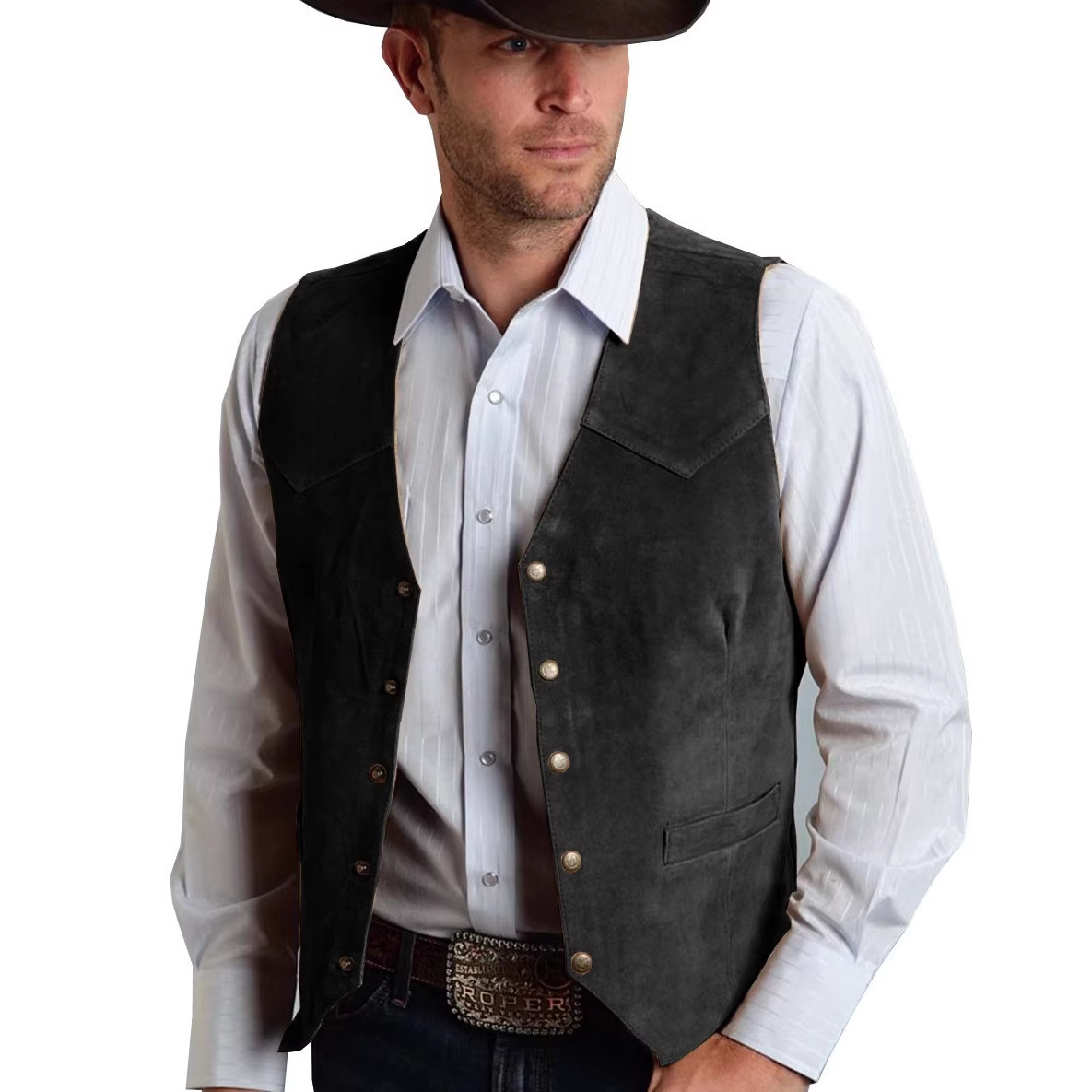 2026 Men Vest Gold Suede Leath - đánh giá và giá Leather Work Vest