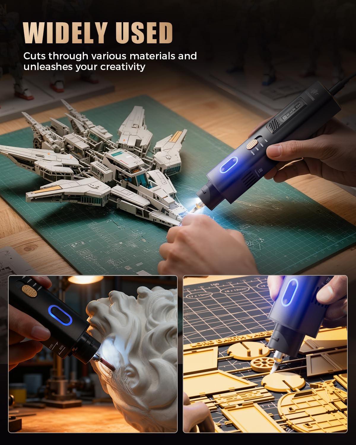 JAKEMY Ultrasonic Cutter Knife - đánh giá và giá Leatherwork Knife